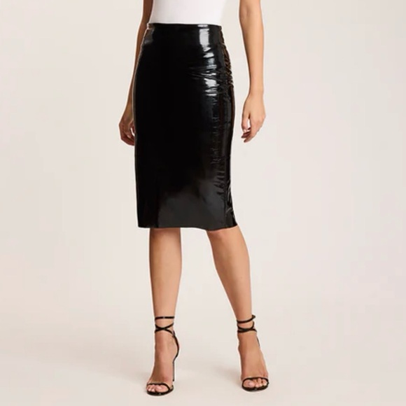 Commando Faux Patent Leather Midi Skirt - Picture 1 of 10